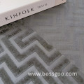 Knitted Polyester Jacquard Velvet Sofa Home Textiles Fabric
